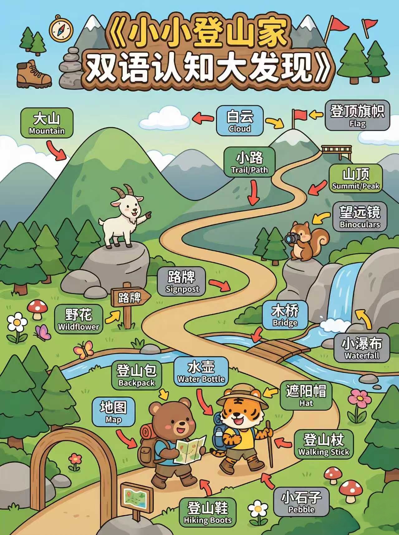 双语情景大发现闪卡